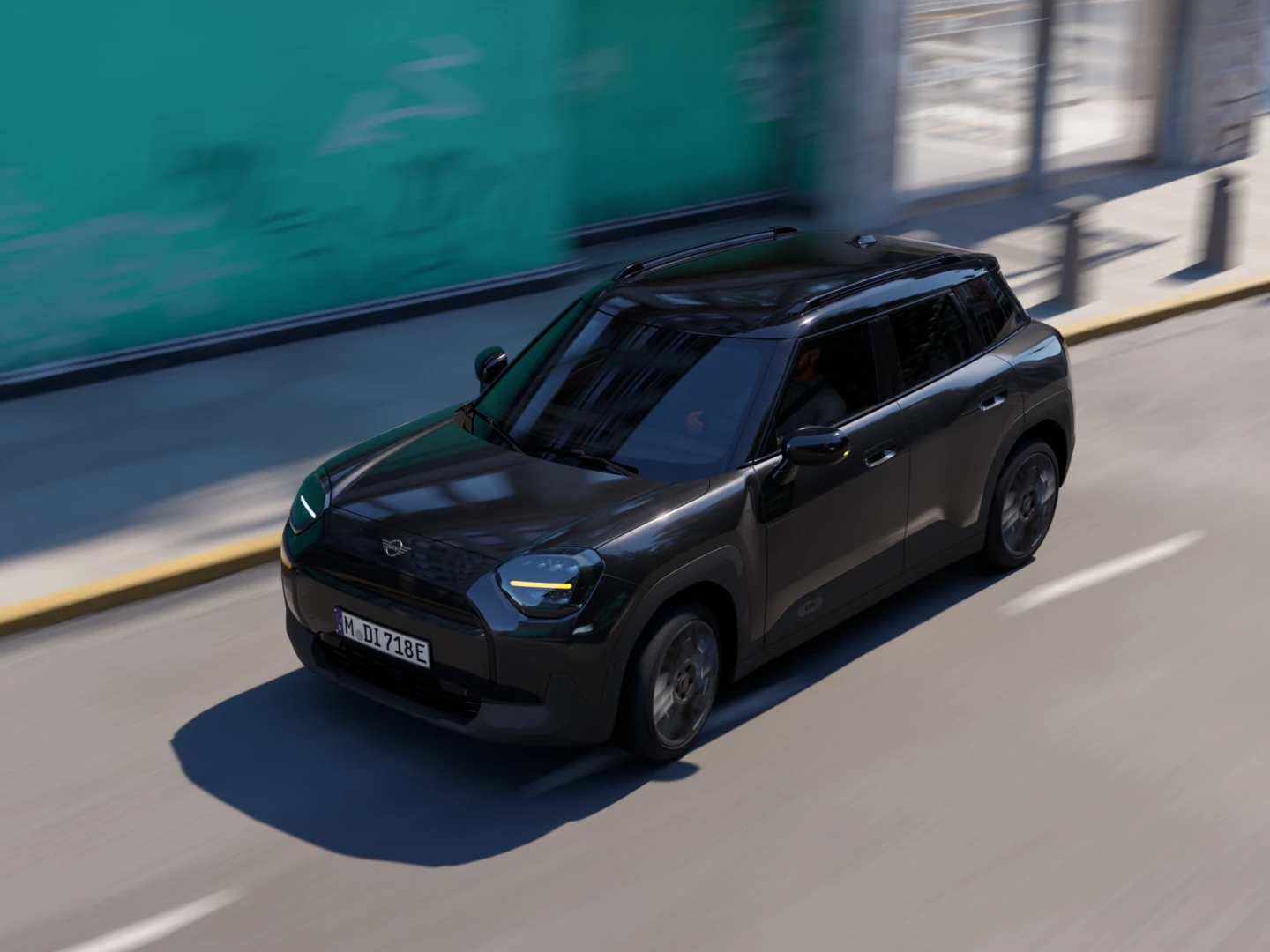 Täyssähköisen MINI Aceman Blackyardin tarjous Täyssähköisen MINI Aceman Blackyardin tarjous
