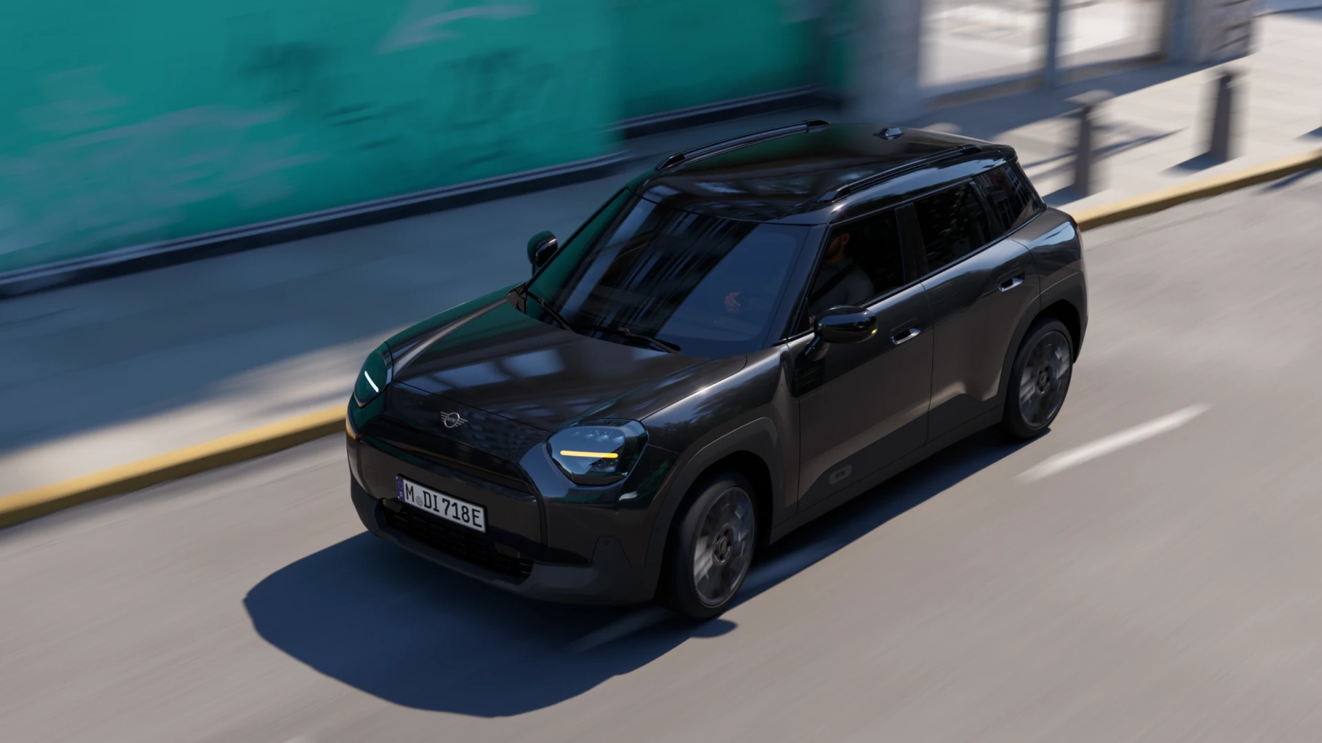 Täyssähköisen MINI Aceman Blackyardin tarjous Täyssähköisen MINI Aceman Blackyardin tarjous