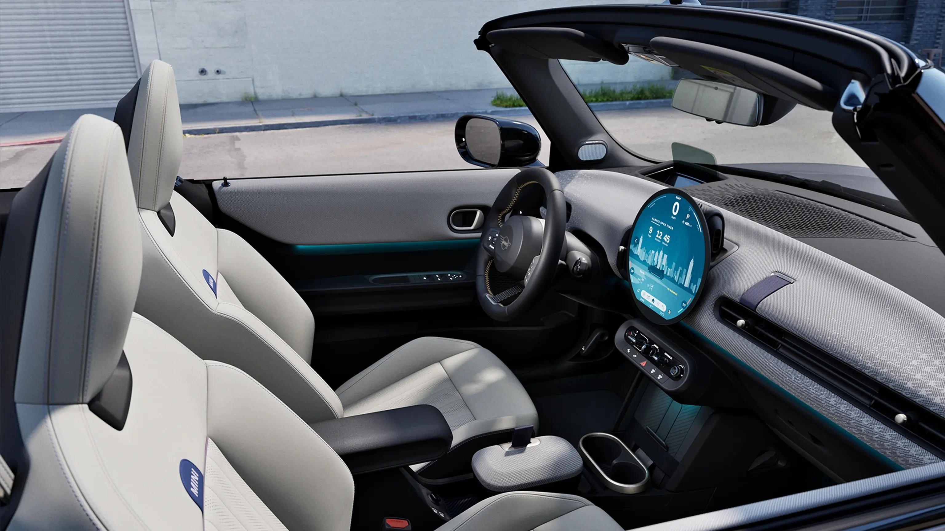 MINI Cooper -avoauto – sisätila – kohokohdat