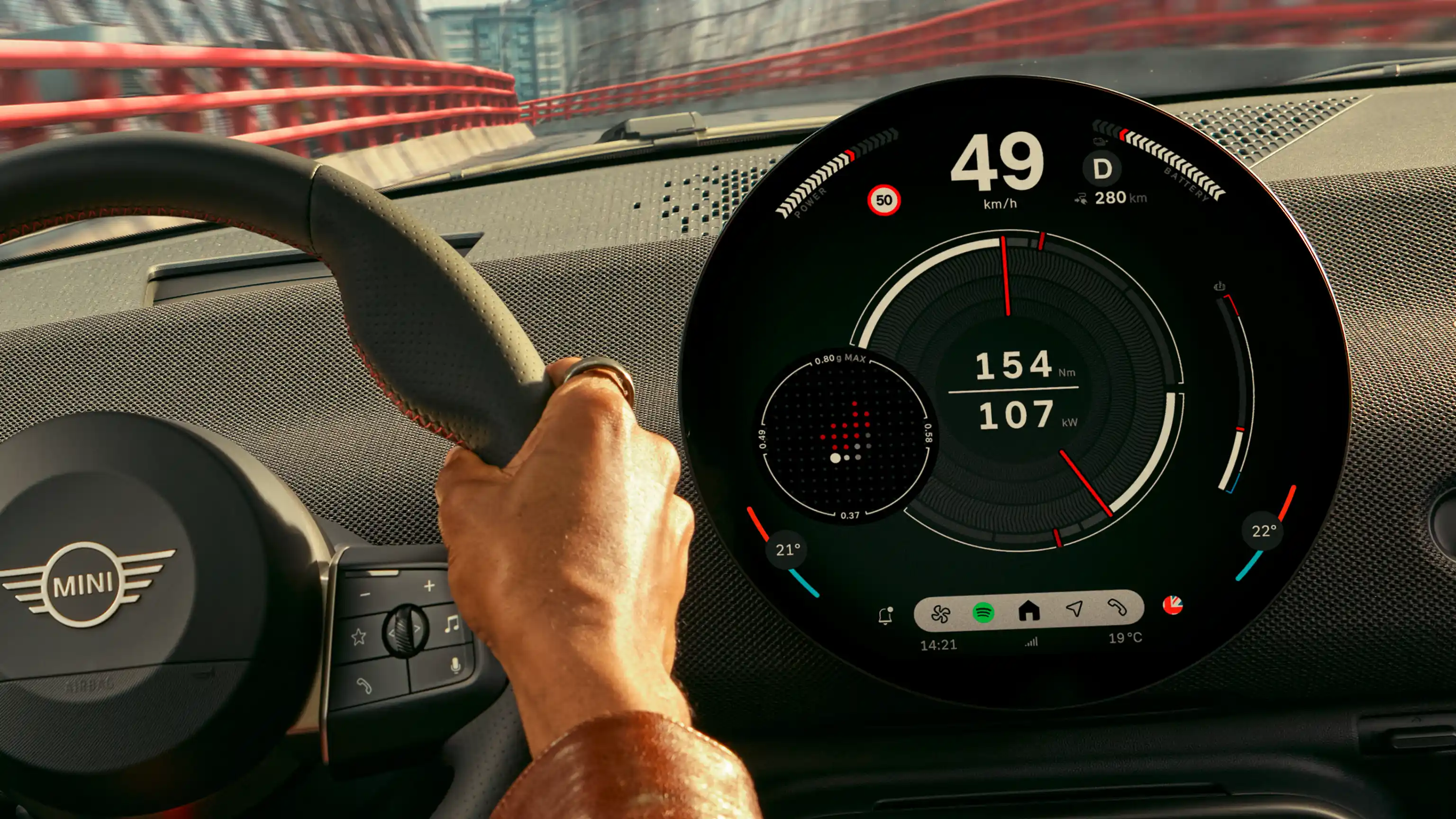 MINI John Cooper Works – J01 JCW mittarit