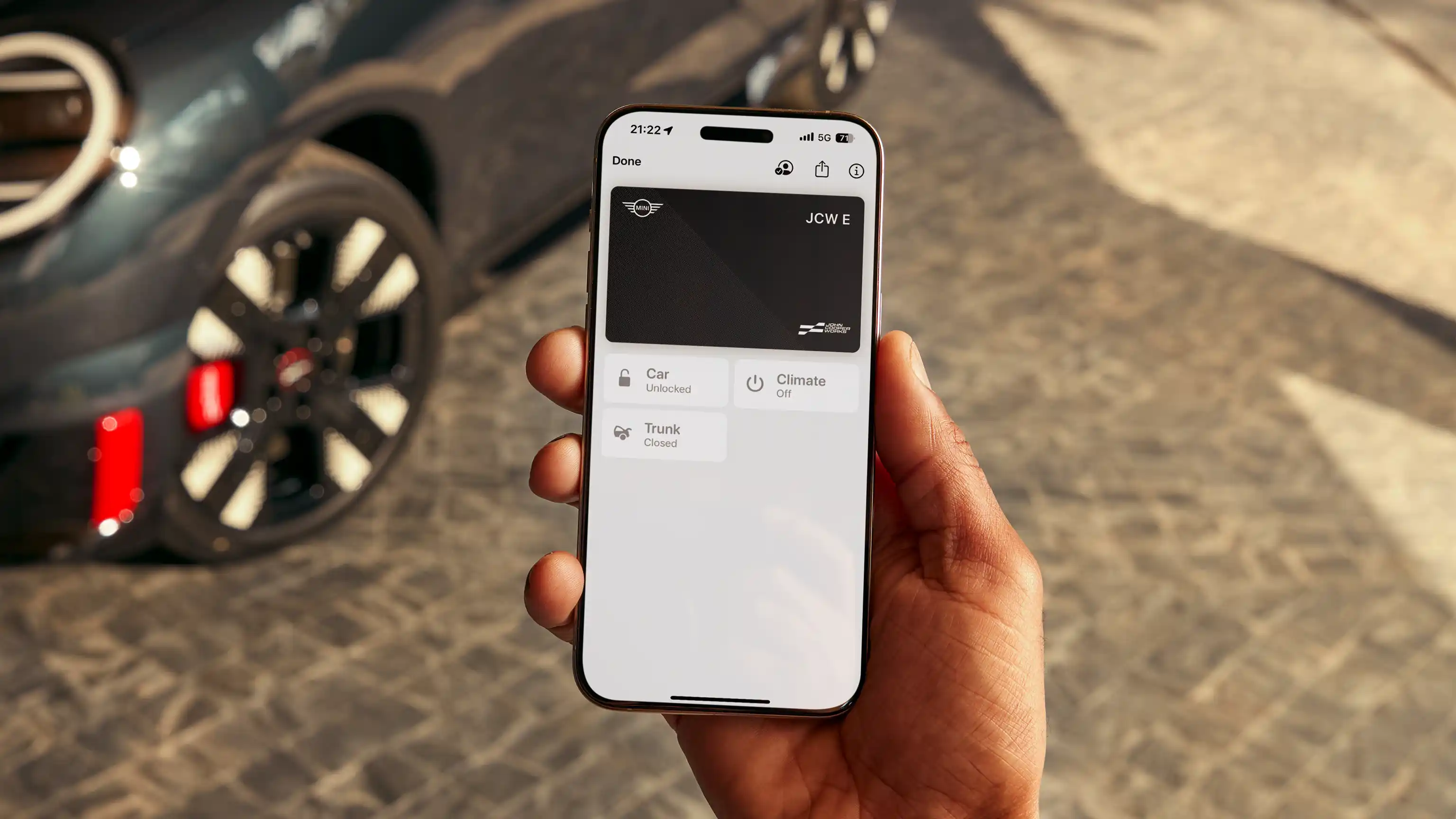 MINI John Cooper Works – digitaalinen avain