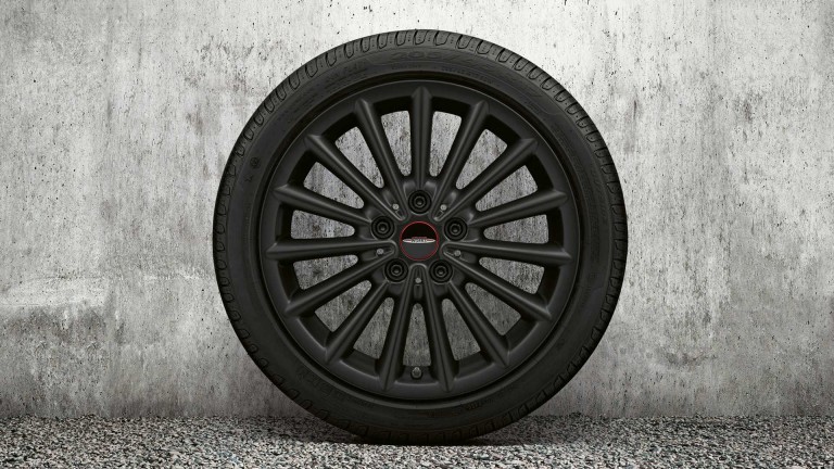 17" JCW MULTI SPOKE 505 - JET BLACK MATTA